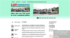 Desktop Screenshot of loz-commerce.si
